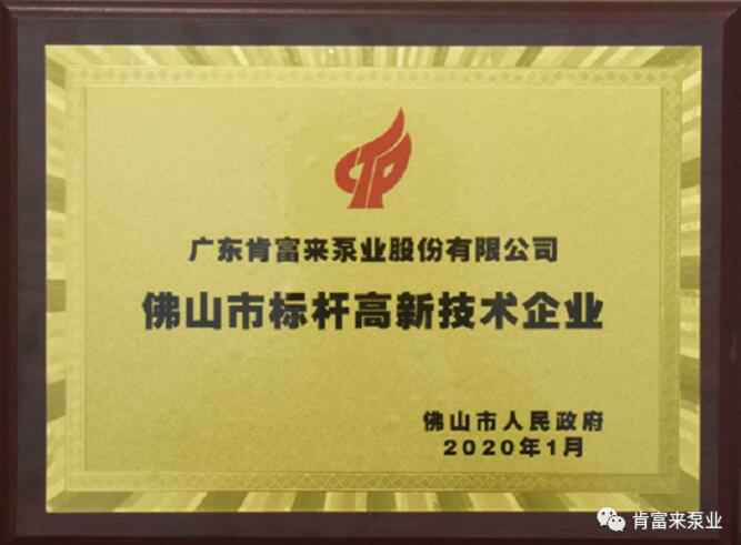 开元-开元(中国)一站式服务官网喜获“佛山市标杆高新技术企业”称号